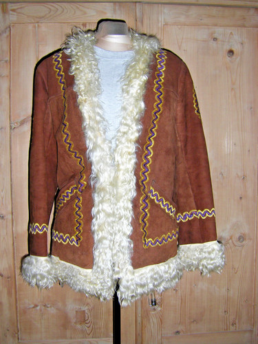 Afghanische lammfelljacke - afghanische,