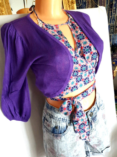 Amisu violett kurz - gr, 36