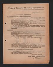 BERLIN, Brief 1933, Verband Deutscher Porzellan-Geschirr-Fabriken GmbH