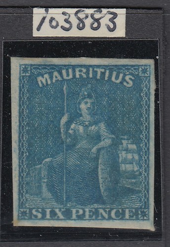 Mauritius 1859 6d - mauritius,