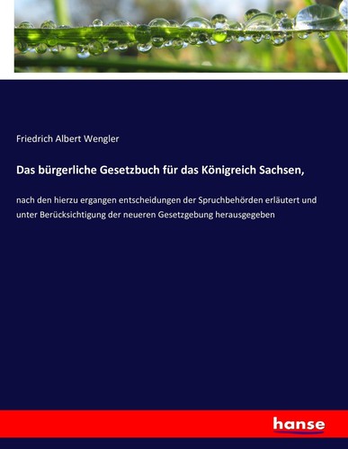Das bürgerliche gesetzbuch - das,