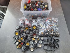 Lego Reifen, Räder, Felgen, Achsen, Ketten Ersatzteile alle Größen
