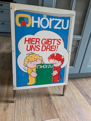 Vintage hörzu aufsteller - vintage,