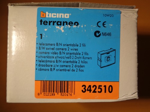 Bticino terraneo 342510 - terraneo,