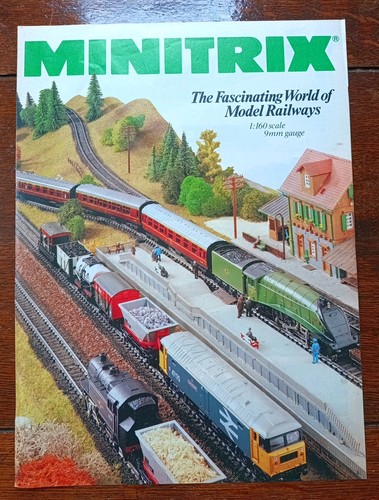 Vintage minitrix katalog 1987 - vintage,