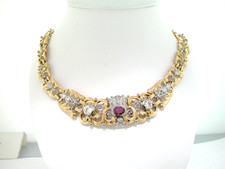 Rubin Brillant Collier 750