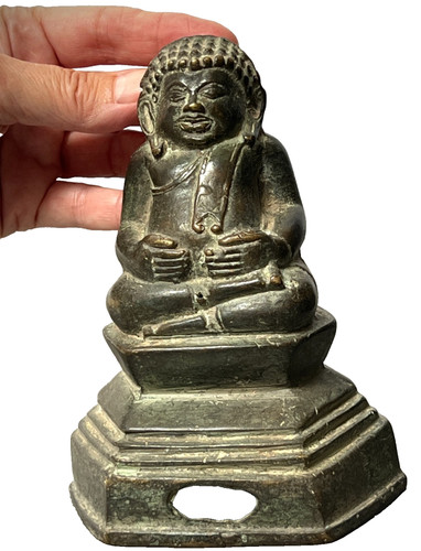 Antike buddhistische bronze - antike,