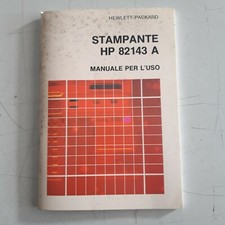 HP 82143 A DRUCKER VINTAGE BEDIENUNGSANLEITUNG