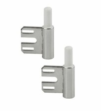 2x Rahmenteil Stahlzarge für 2tlg Bänder (Studio) Scharnier Bandunterteil