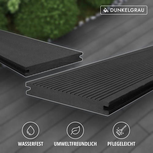 Wpc massiv terrassendielen - wpc,