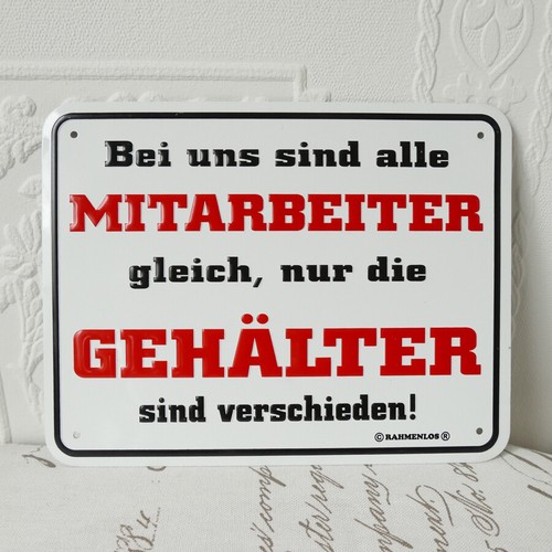 Blechschild metallschild - blechschild,