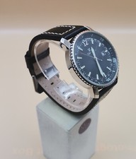 Hirsch 3ATM Quarz Herren Armbanduhr im Fliegeruhrenstyle in sehr guter Erhaltung