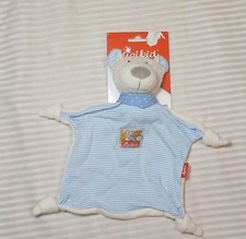 🍭 EISBÄR  🍭 SIGIKID blau gestreift Schmusetuch Kuscheltuch Bär 