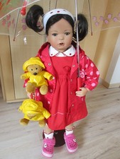 Künstlerpuppe Suna von Inge Tenbusch limitiert 157/500 * Rarität aus 2002 *85 cm