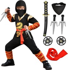Ninja Kostüm Kinder mit