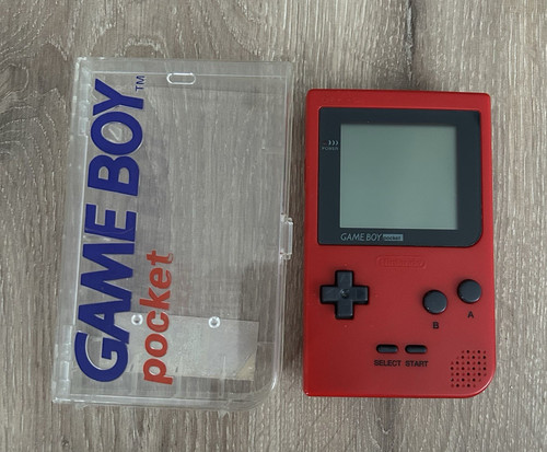 Nintendo gameboy pocket rot - gameboy,
