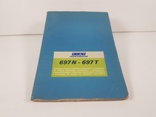 Werkstatthandbuch Fiat 697 N E T Lkw Katalog Ersatzteile Karosserie Edition 1976