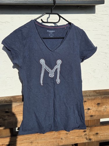 Mammut shirt dunkel blau - mammut, dunkel-blau