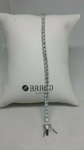 Armband silber tennis - silber, mm
