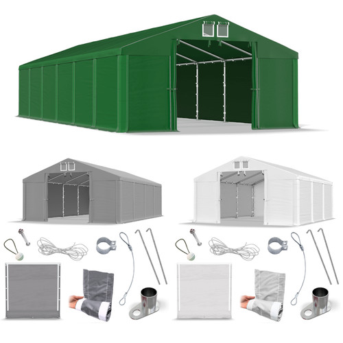 Lagerzelt 3x4 6x12m neu - 3x4,