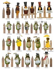 Zaunhocker Zaunfigur Rabe oder