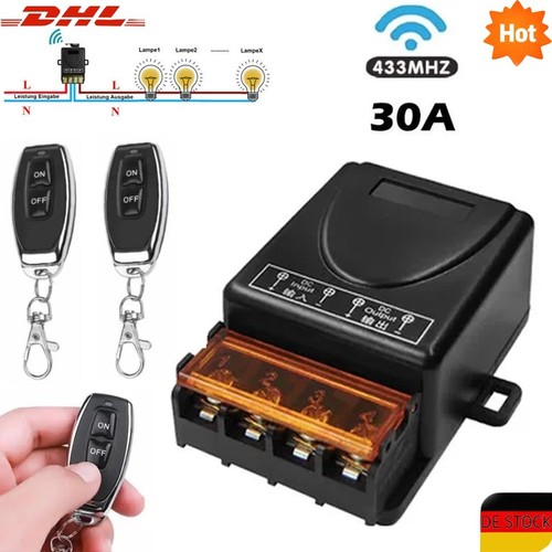 433mhz kabellos empfänger - kabellos,