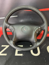Mercedes W203 Lenkrad Leder Lederlenkrad Schwarz Bj:04