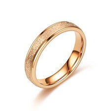 Legierung mattierter Ring mit