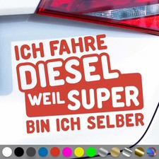 Ich Fahre Diesel Aufkleber