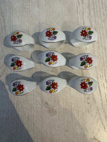 Serviettenringe porzellan - serviettenringe,