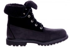 Timberland Women's Teddy Fleece Gr:37,5 Womens Boots 8149A schwarz black Neu