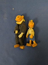 2 alte Figuren Hurvinek und Spejbl Tschechien