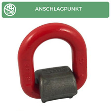 Anschlagpunkt 1-15 to Zurrpunkt Lastbock Ringbock Anschweißöse