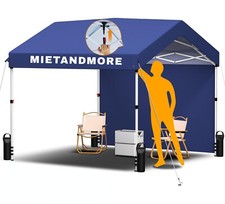 3x3m Pavillon in Blau, Faltpavillon, Partyzelt, Festzelte Leihen / Mieten - 31