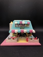 Bluebird Polly Pocket 1993 Vintage Light-Up Pizzeria 5 Figuren