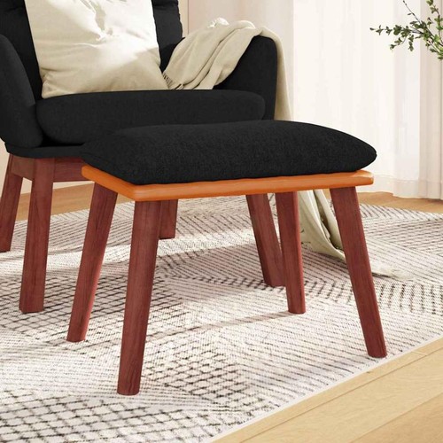 Fußhocker schwarz 45x29 - fußhocker,