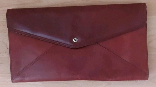Clutch vollleder tasche - clutch,