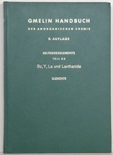 Gmelin Handbuch Handbook Chemistry: Gmelin Sc, Y, La-Lu Part B 2