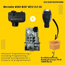 🟡 Plug&Play Ink Programmierung Mercedes W204 7 W212 ELV ESL Generalüberholt 🟡