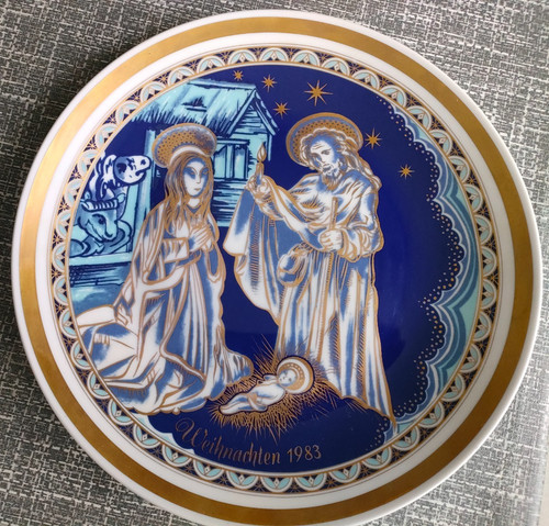 Weihnachtsteller bavaria - weihnachtsteller,