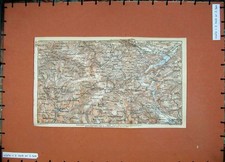 Original alter antiker Druck