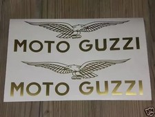 Moto guzzi adler aufkleber - 2x,