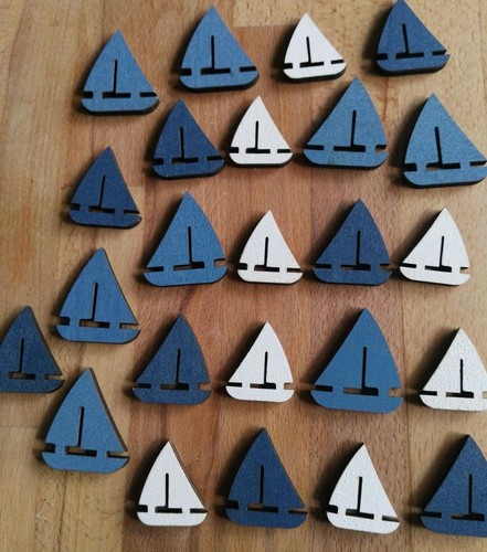 Holz stabil blau - x,