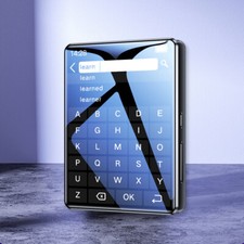 Bluetooth HiFi MP3 MP4 Player Music FM Radio Recorder Support 128GB With Speaker