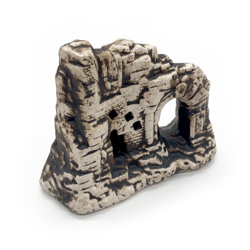 Deko aquarium burg mit - deko,