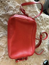 Longchamp Ledertasche Rot Neu
