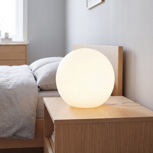 Tischlampe kugelleuchte rund - tischlampe,