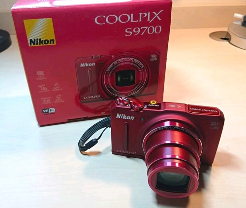 Nikon coolpix s9700 rot - nikon,