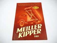Meiller Kipper LKW Prospekt