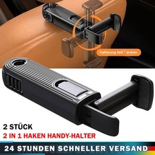 2 x Auto KFZ Kopfstütze Haken
